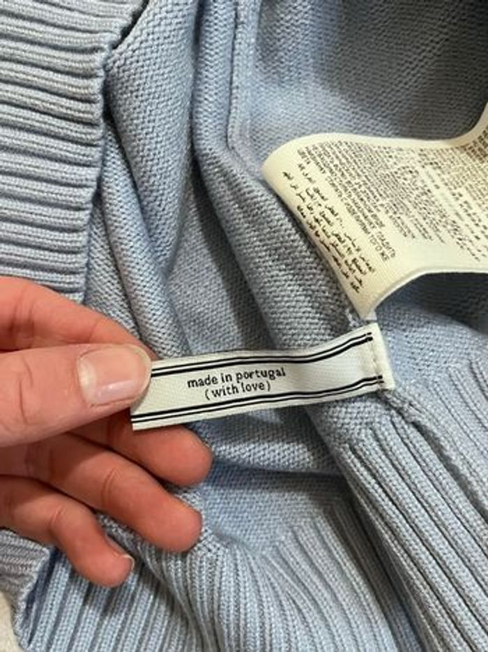 Pull AMI Paris bleu | taille S | neuf avec étiquette - photo numéro 5