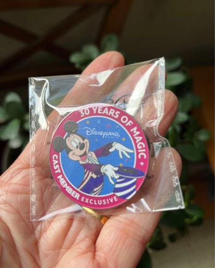 Pin’s cast member exclusive 30ème anniversaire Disneyland Paris - photo numéro 3