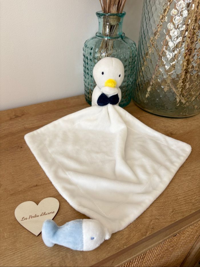 Doudou goéland Jacadi ancienne collection