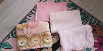 Lot de couvertures bébé