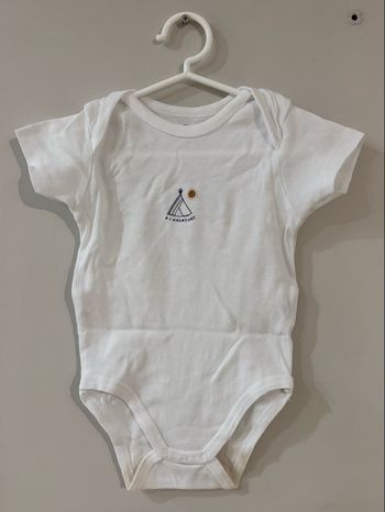 Body bébé blanc – motif tipi
