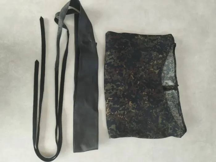Robe camouflage avec ceinture cuir ikks - photo numéro 7