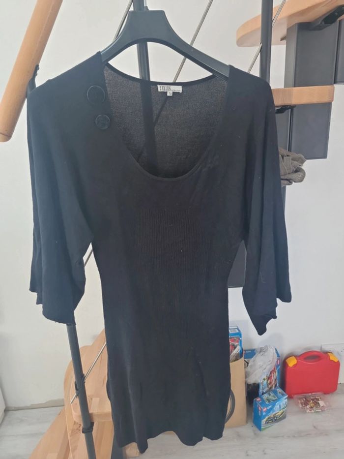 Robe pull noir
