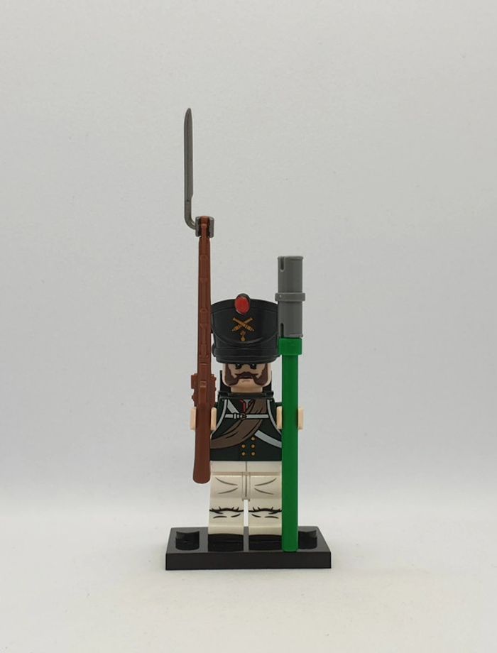 đ Figurine Guerres NapolĂ©oniennes - Artilleur Russe - (Style Lego) đ
