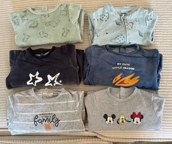 Lot pyjamas 18 Mois