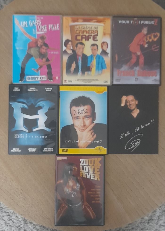 Lot DVD Humour Spectacle