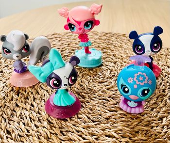 Lot figurines Littlest Petshop et Zoobles