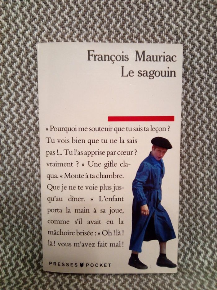 Le saguoin -François Mauriac- Ed. Presses Pocket