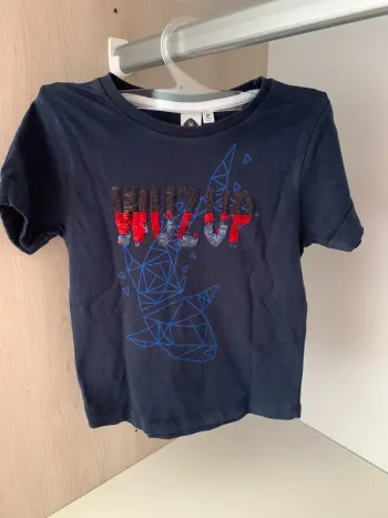 Teeshirt bleu marine Z Grain de blé