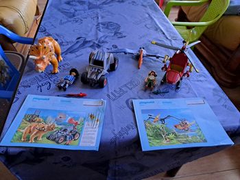 Lot 2 packs playmobil Dino