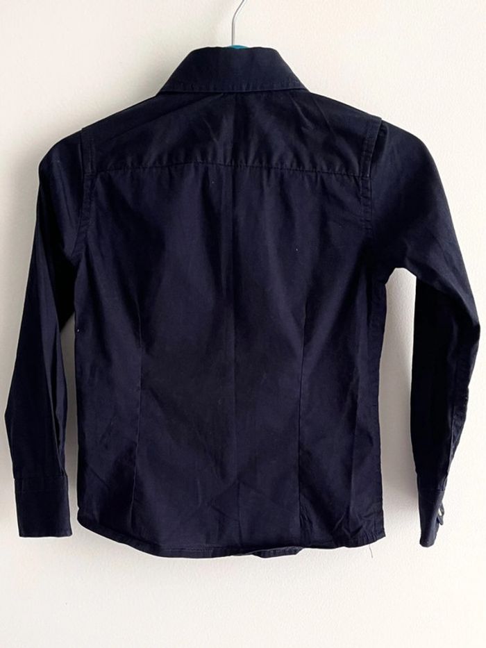 Chemise bleu marine Aston Martin cintrée taille 2 ans parfait état - photo numéro 2