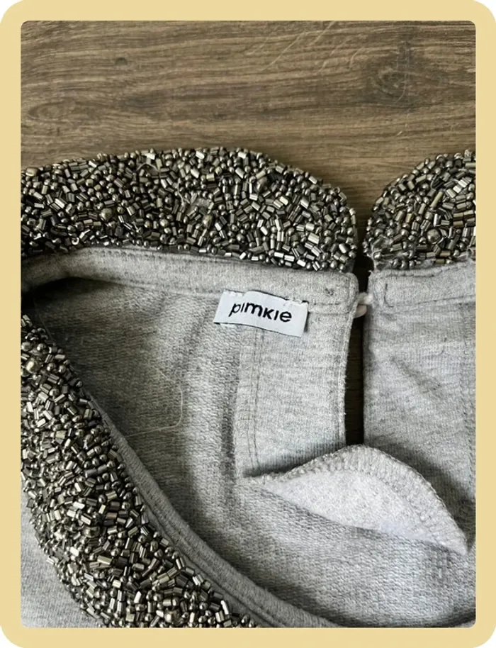 Pull col perles - photo numéro 4