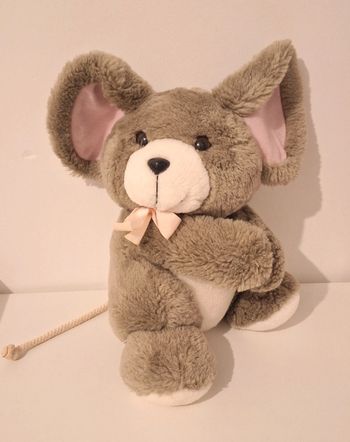 Peluche Souris Grise