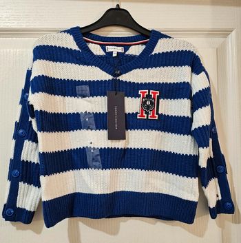 Pull col v Tommy Hilfiger
