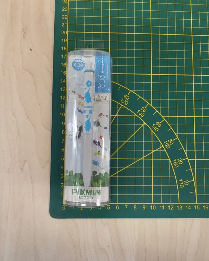 Stylo Pikmin Uni-ball 0.38mm bleu ciel - photo numéro 4