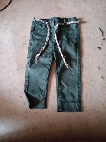 Pantalon gris vert 9mois 71 cm pas de vinted go  tao