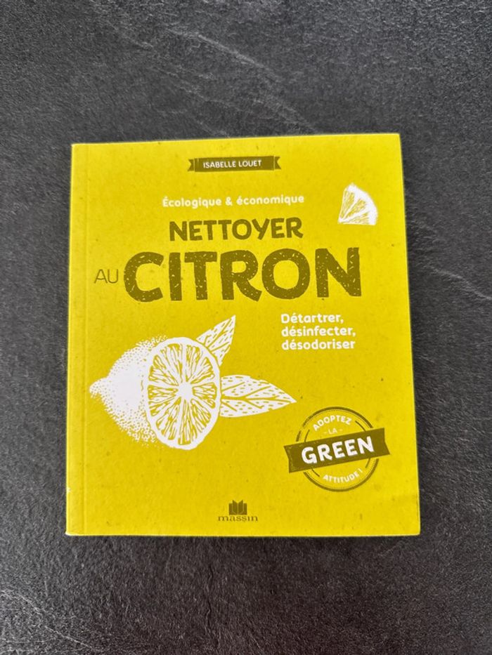 Lot 2 livres- jardiner sans efforts + nettoyer au citron - très bon état - photo numéro 10
