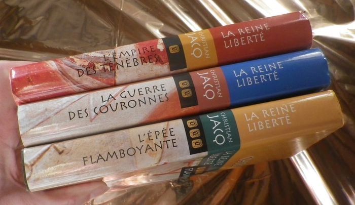 La Reine Liberté T1 à 3 de Christian Jacq Ed. France Loisirs - photo numéro 3