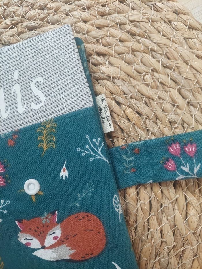 Protège carnet de santé personnalisé (🦊 ) - photo numéro 2
