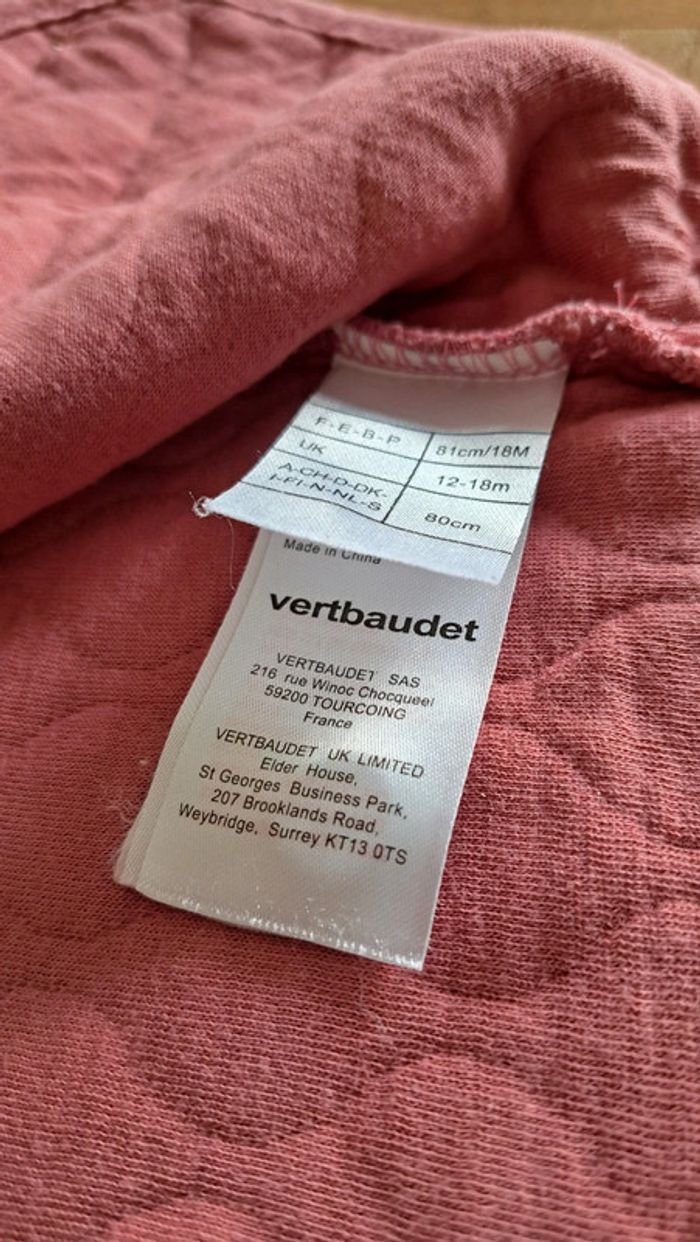 cardigan vertbaudet 18mois👶 - photo numéro 4