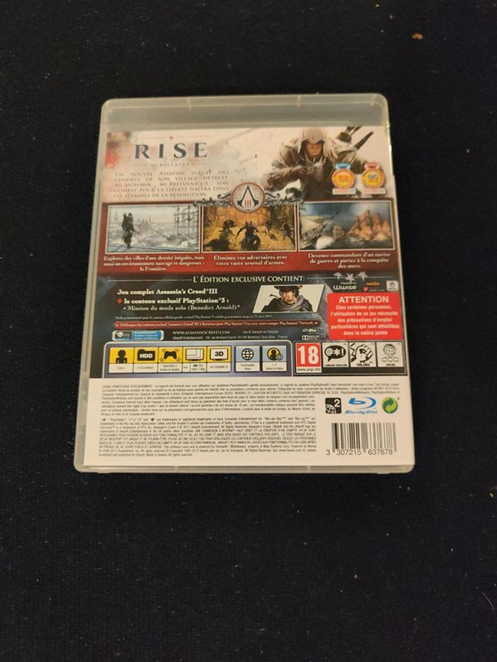 Jeu PS3 assassin's Creed lll et son guide - photo numéro 3