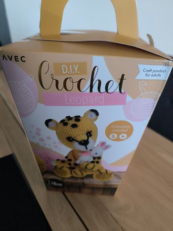 Crochet leopard 
