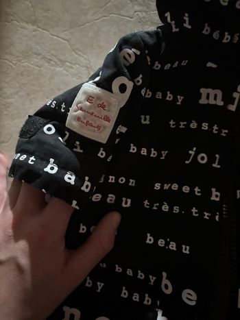 Combinaison pilote bébé hiver – E. de Semenille – doublée polaire