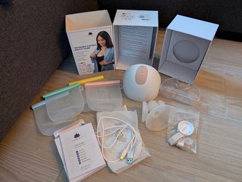 Tire-lait portatif Perifit + 4 sachets de stockage offerts