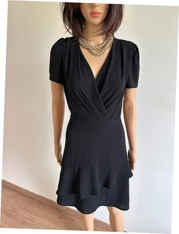Robe noire neuve à manches courtes Morgan taille 34 (valeur 65€)
