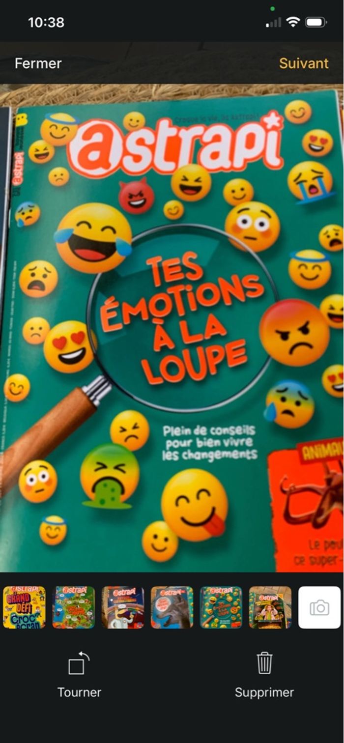 Lot de sept. Magazines Astrapi enfant, sept à 11 ans, jeux bd activité - photo numéro 7