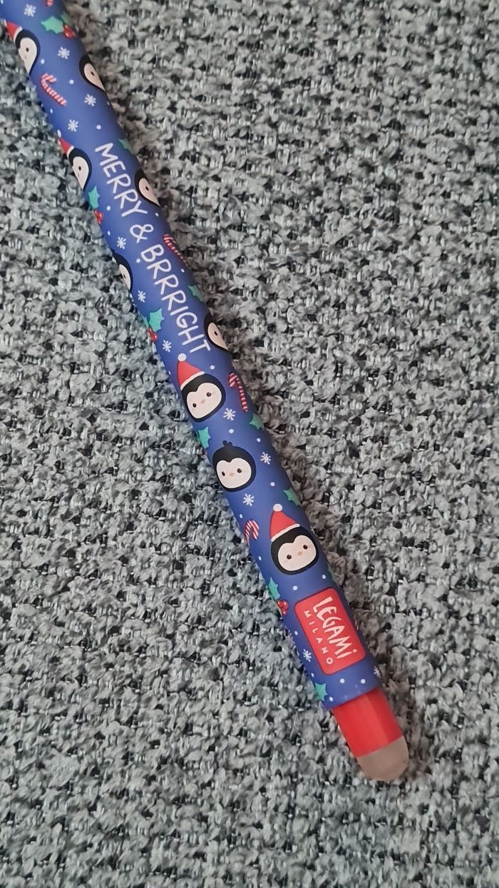 Legami Noel 2023 Pingouin de Noel Effaçable EP0023 Très Rare - photo numéro 8