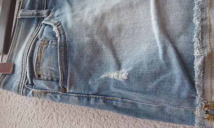 mini jupe en jeans Bershka femme - photo numéro 3