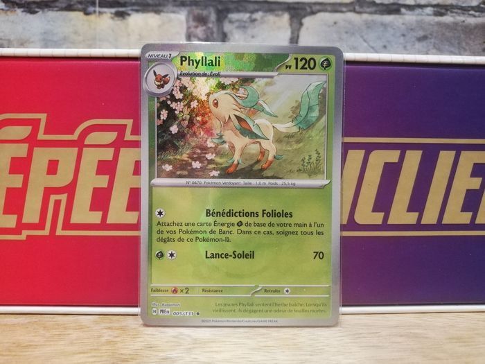 Carte Pokemon Phyllali Reverse Pokeball Évolutions Prismatiques - photo numéro 1