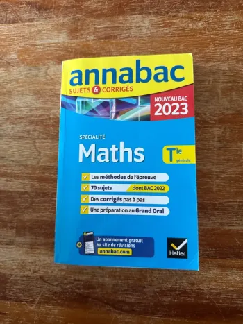 Annabac, nouveau bac, 2023, maths spécialité