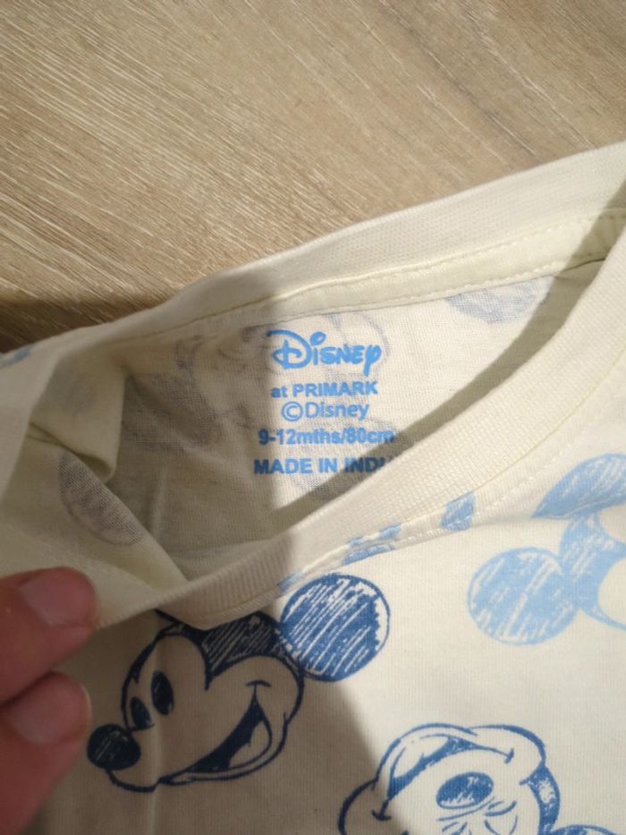 Tee-shirt 9-12mois Mickey - photo numéro 3