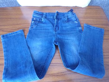 Jean Slim victor 6 ans Tape a l'oeil taille réglable