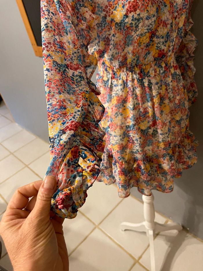 Robe fleurie Zara 36 - photo numéro 4