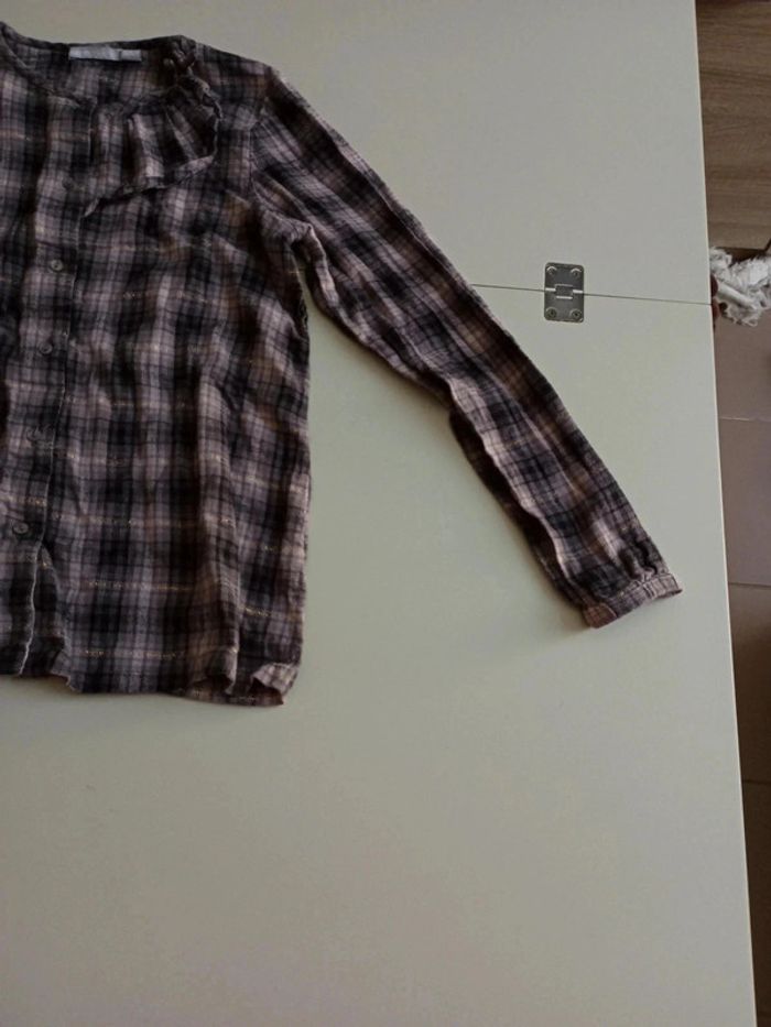 Chemise 3 Suisses collection 12 ans rayé dont rayures doré - photo numéro 3