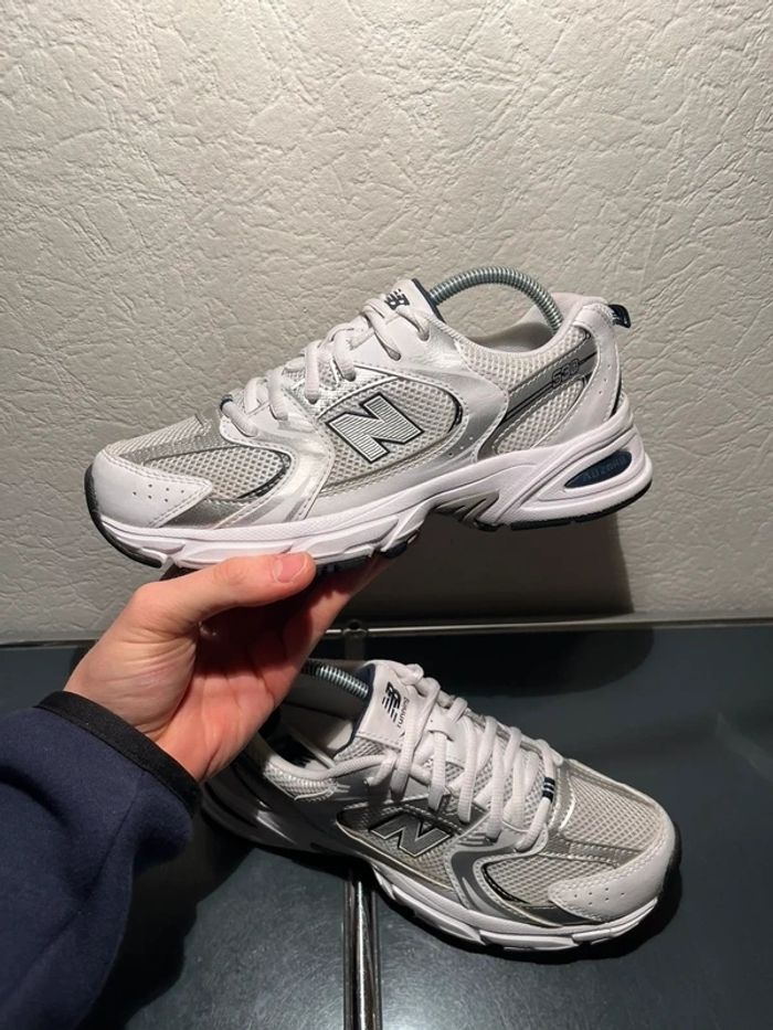 New Balance 530 Blanc 38.5 - photo numéro 4