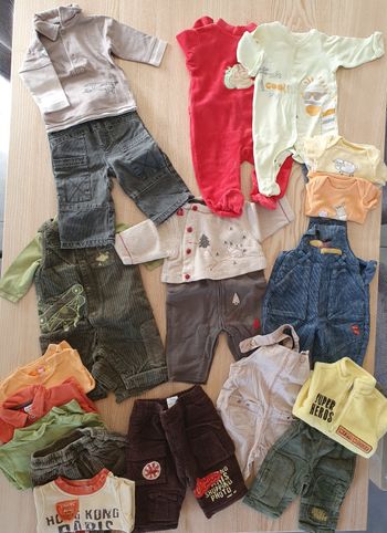 Lot vêtements garçon 3 mois