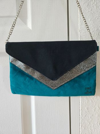 Pochette bleu neuve