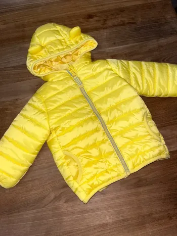 Doudoune vertbaudet 12 mois jaune