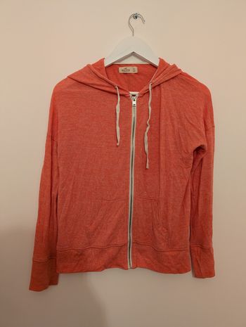 Sweat gilet à capuche