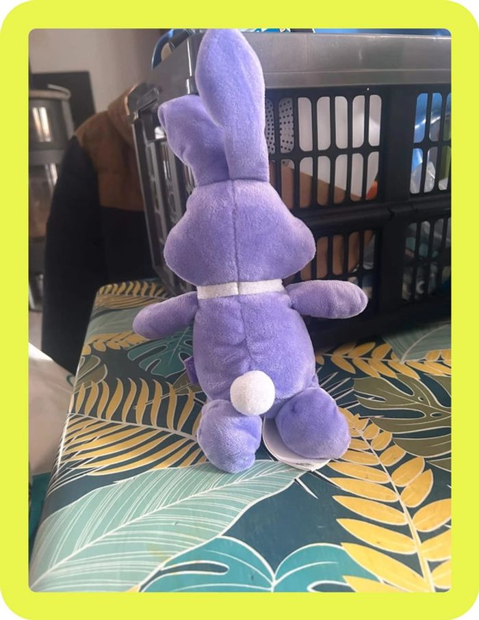 Lapin Milka, doudou enfant bébé animaux - photo numéro 2