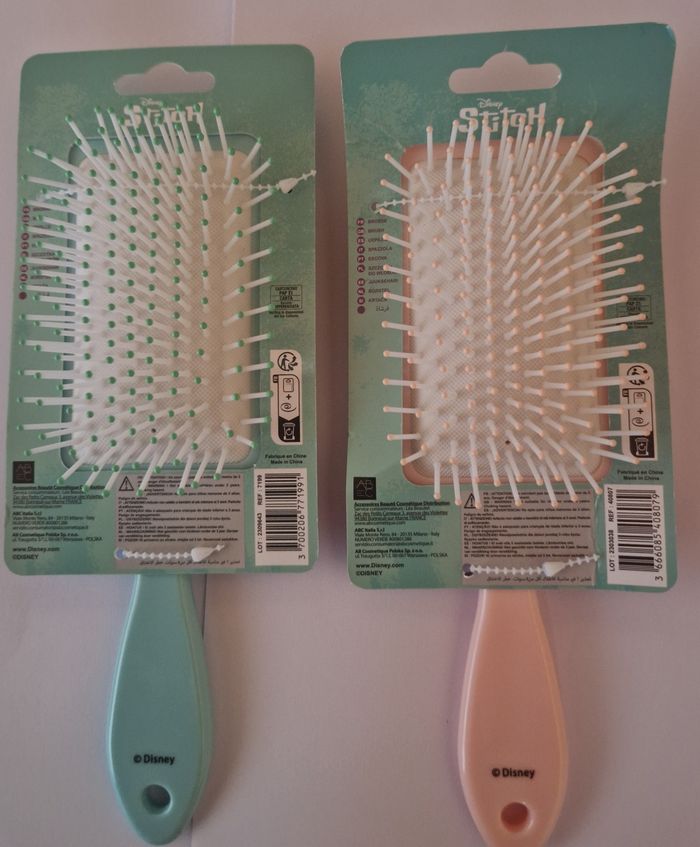 Lot de 2 brosses Stitch et Angel - photo numéro 2