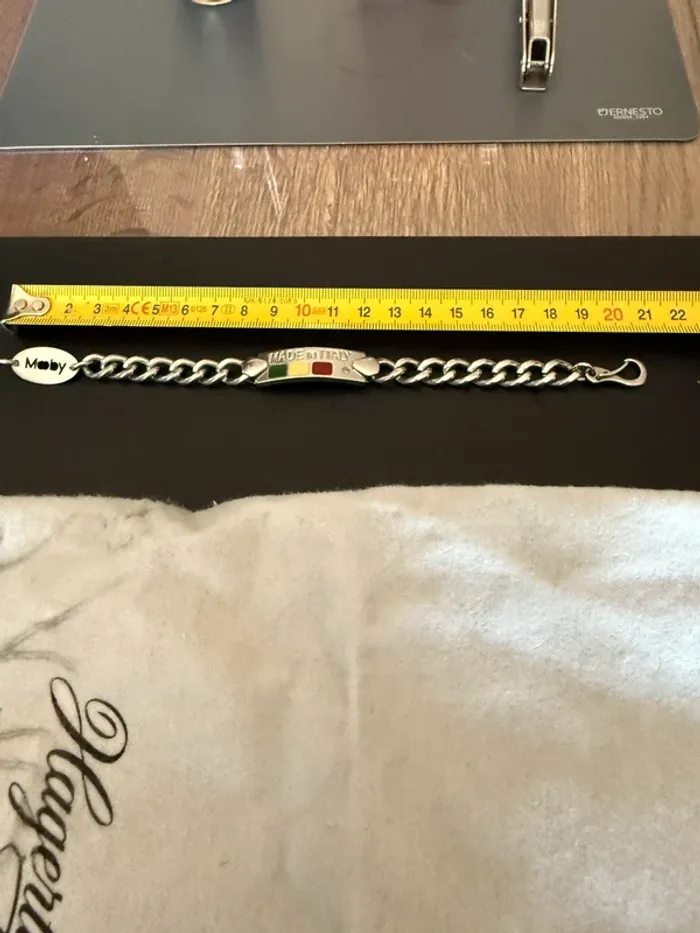 Gourmette Italie / Bracelet Italie - photo numéro 8