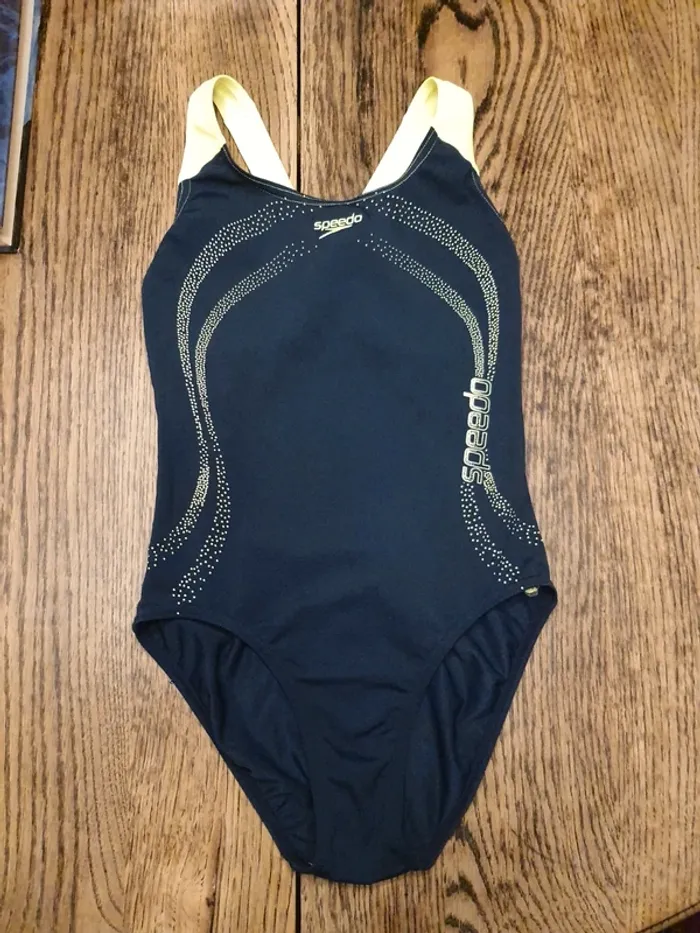 Maillot de bain Speedo marine/jaune fr 12ans