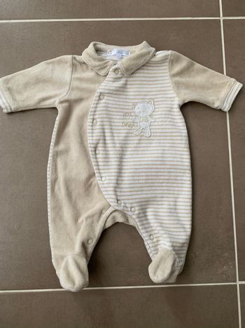 Pyjama mixte 1 mois