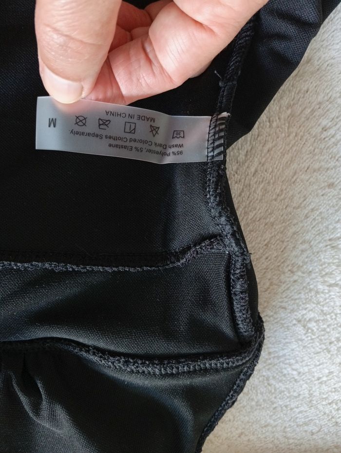 Maillot de bain côtelé noir, femme 38 - photo numéro 8