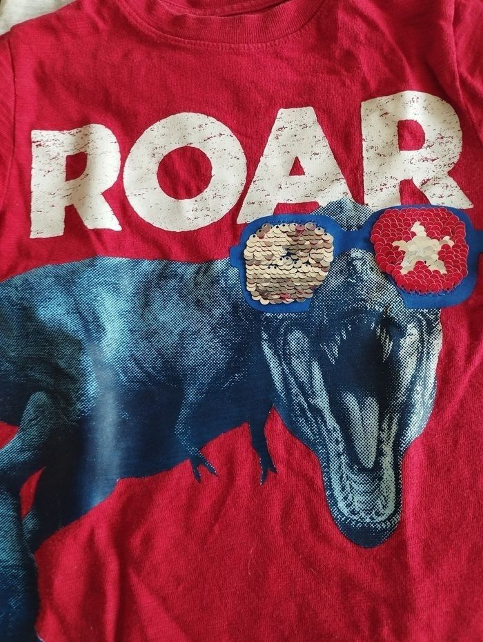 Lot t-shirts dinosaures - photo numéro 2